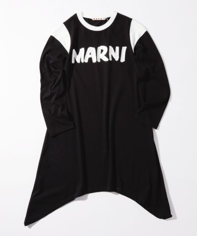 MARNI(マルニ)Kids & Junior ブランドロゴワンピース
