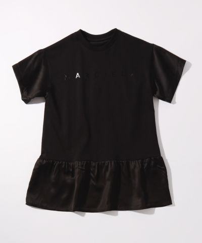 MM6 Maison Margiela(エムエム6 メゾン マルジェラ)Kids & Junior ブランドロゴ半袖ワンピース