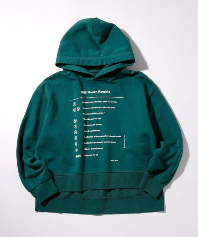 MM6 Maison Margiela(エムエム6 メゾン マルジェラ)Kids & Junior 長袖デザインフーディー