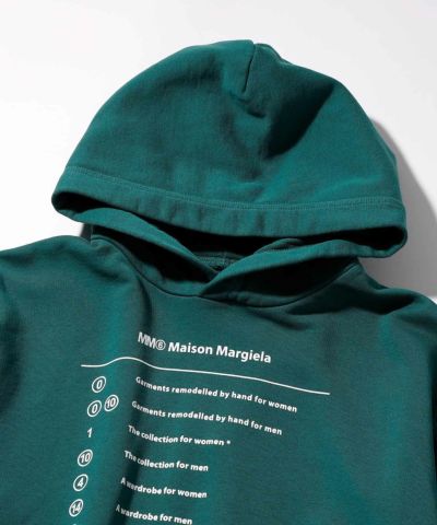 MM6 Maison Margiela(エムエム6 メゾン マルジェラ)Kids & Junior 長袖デザインフーディー