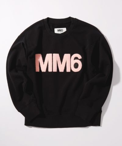 MM6 Maison Margiela(エムエム6 メゾン マルジェラ)Kids & Junior ブランドロゴ長袖スウェットプルオーバー