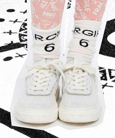 MM6 Maison Margiela(エムエム6 メゾン マルジェラ)Kids & Junior ブランドロゴソックス