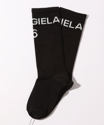 MM6 Maison Margiela(エムエム6 メゾン マルジェラ)Kids & Junior ブランドロゴソックス