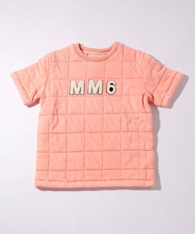MM6 Maison Margiela(エムエム6 メゾン マルジェラ)Kids & Junior ブランドロゴ半袖Tシャツカットソー