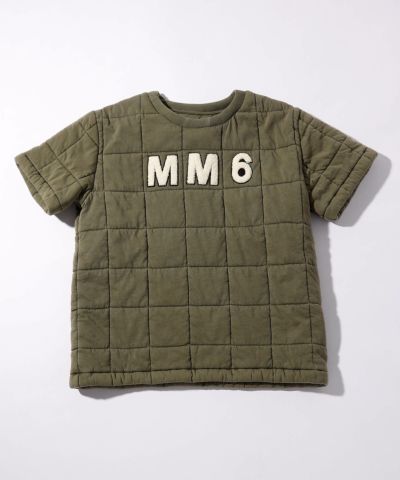 MM6 Maison Margiela(エムエム6 メゾン マルジェラ)Kids & Junior ブランドロゴ半袖Tシャツカットソー
