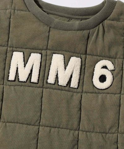 MM6 Maison Margiela(エムエム6 メゾン マルジェラ)Kids & Junior ブランドロゴ半袖Tシャツカットソー