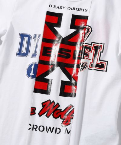 DIESEL(ディーゼル)Kids & Junior ブランドロゴ半袖Tシャツカットソー