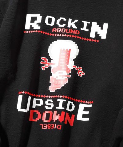 DIESEL(ディーゼル)Kids & Junior ブランドロゴ長袖スウェットプルオーバー