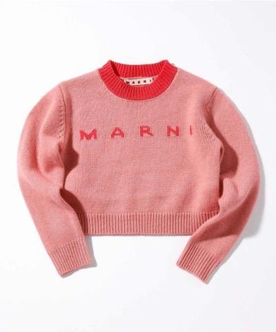 MARNI(マルニ)Kids & Junior ブランドロゴ長袖ニット