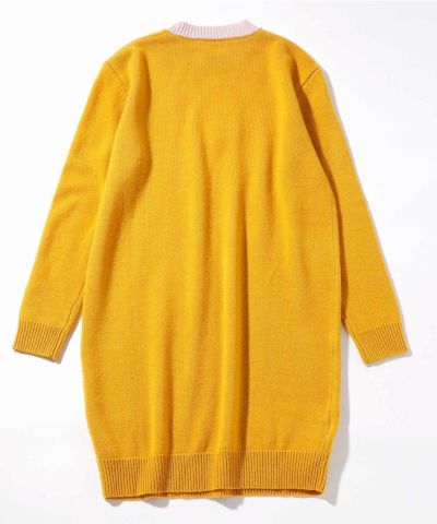 MARNI(マルニ)Kids & Junior ブランドロゴ長袖ニットワンピース