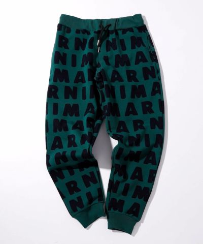 MARNI(マルニ)Kids & Junior ブランドロゴスウェットロングパンツ