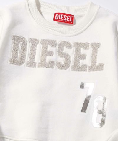DIESEL(ディーゼル)Kids & Junior ブランドロゴプルオーバースウェット