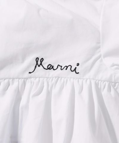 MARNI(マルニ)Kids & Junior 長袖切り替えペプラムシャツ