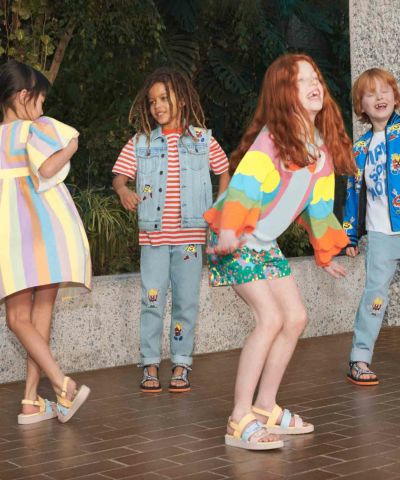 STELLA McCARTNEY(ステラマッカートニー)Kids & Junior アニマルスリーブ長袖スウェットプルオーバー
