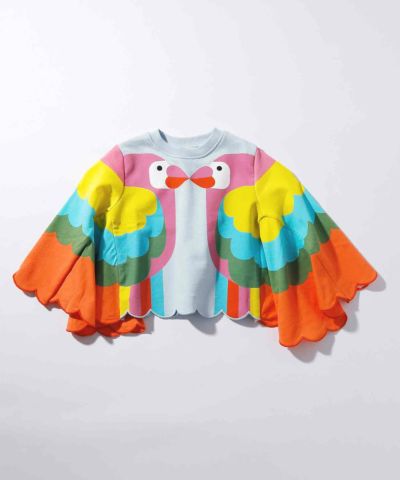 STELLA McCARTNEY(ステラマッカートニー)Kids & Junior アニマルスリーブ長袖スウェットプルオーバー