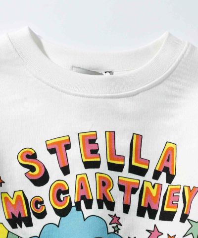 STELLA McCARTNEY(ステラマッカートニー)Kids & Junior グラフィックブランドロゴ長袖スウェットプルオーバー