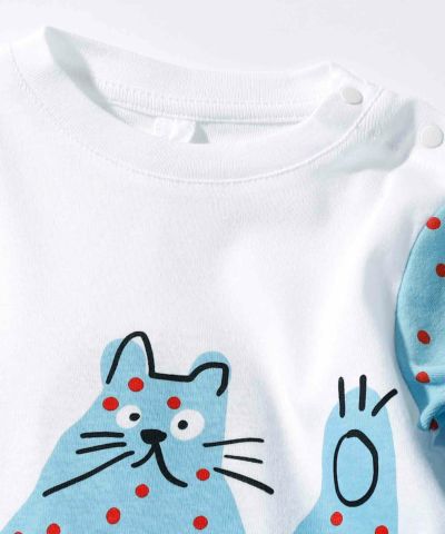 STELLA McCARTNEY(ステラマッカートニー)Baby アニマルセットアップ長袖スウェットロングパンツ