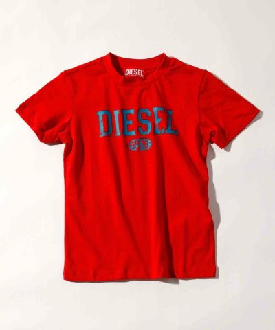 DIESEL(ディーゼル)Kids & Junior ブランドロゴ半袖Tシャツカットソー
