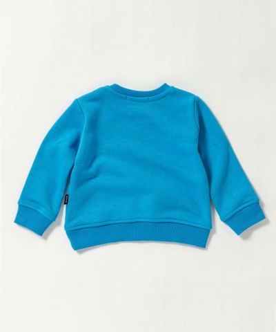 MSGM(エムエスジーエム)Baby ブランドロゴ長袖スウェットプルオーバー