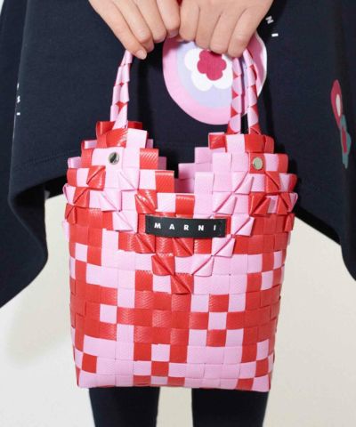 MARNI(マルニ)Kids & Junior MW72F - DIAMOND BASKET BORSA バスケットかごバッグ