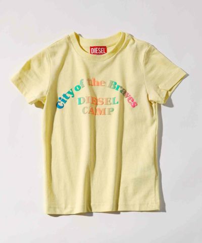 DIESEL(ディーゼル)Kids & Junior ブランドロゴ半袖Tシャツカットソー