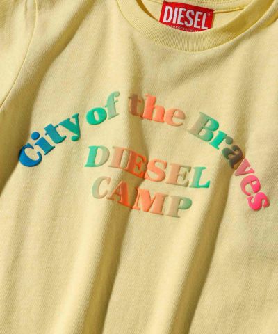 DIESEL(ディーゼル)Kids & Junior ブランドロゴ半袖Tシャツカットソー