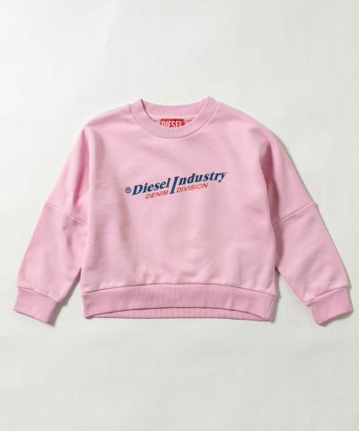 DIESEL(ディーゼル)Kids & Junior ブランドロゴ長袖スウェットプルオーバー