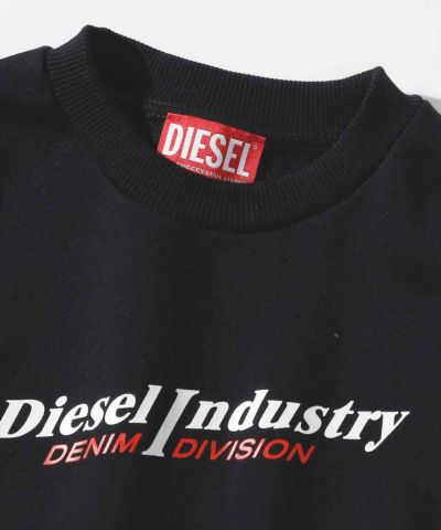 DIESEL(ディーゼル)Kids & Junior ブランドロゴ長袖スウェットプルオーバー