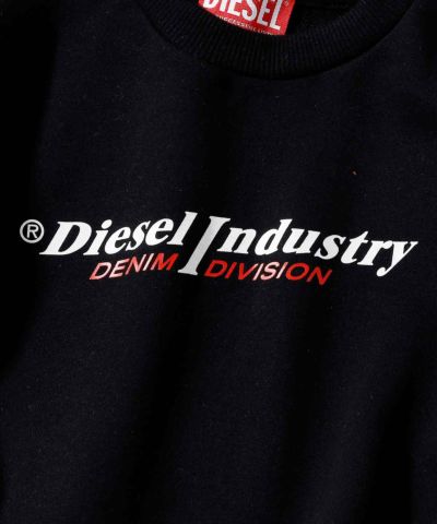 DIESEL(ディーゼル)Kids & Junior ブランドロゴ長袖スウェットプルオーバー