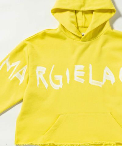 MM6 Maison Margiela(エムエムシックス)Kids & Junior ブランドロゴフーディーパーカー