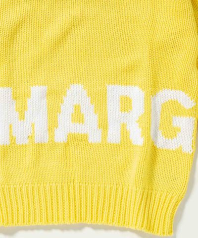 MM6 Maison Margiela(エムエム6 メゾン マルジェラ) Kids & Junior ブランドロゴ長袖ニットセーター
