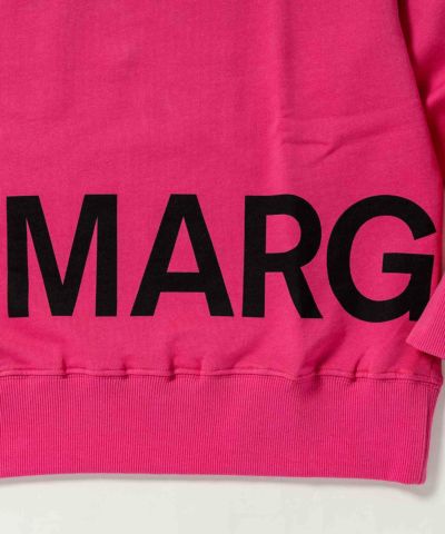MM6 Maison Margiela(エムエムシックス)Kids & Junior ブランドロゴ長袖スウェットプルオーバー