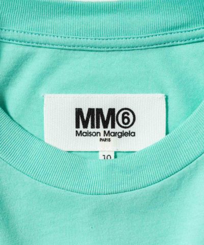 MM6 Maison Margiela(エムエム6 メゾン マルジェラ) Kids & Junior ブランドロゴ半袖Tシャツカットソー