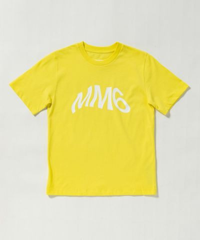 MM6 Maison Margiela(エムエム6 メゾン マルジェラ) Kids & Junior ブランドロゴ半袖Tシャツカットソー