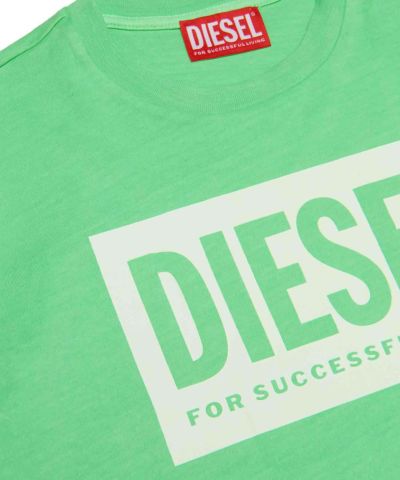 DIESEL(ディーゼル)Kids & Junior ブランドロゴ半袖Tシャツカットソー
