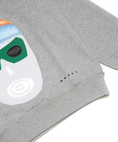 MARNI(マルニ)Kids & Junior グラフィック長袖スウェットプルオーバー
