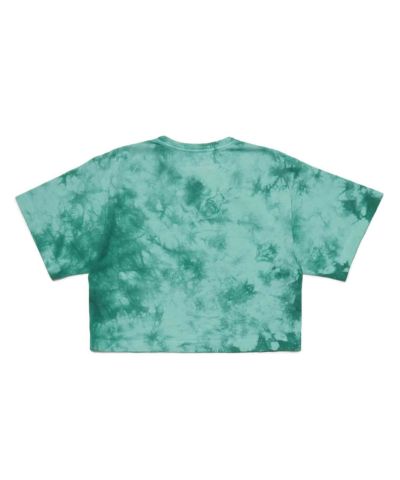 MM6 Maison Margiela(エムエムシックス)Kids & Junior ブランドロゴタイダイ柄半袖Tシャツカットソー