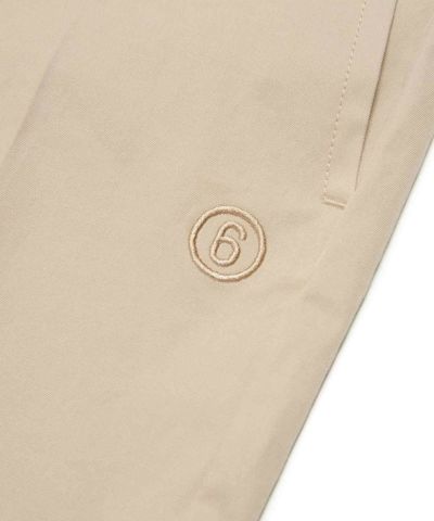 MM6 Maison Margiela(エムエムシックス)Kids & Junior ワンポイントブランドロゴワイドパンツ