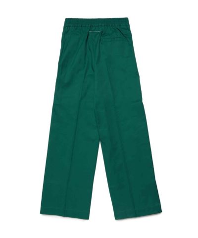 MM6 Maison Margiela(エムエムシックス)Kids & Junior ワンポイントブランドロゴワイドパンツ