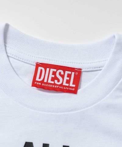 DIESEL(ディーゼル)Kids & Junior ブランドロゴ半袖シャツカットソー