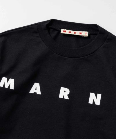 MARNI(マルニ)Kids & Junior ブランドロゴ長袖Tシャツカットソー