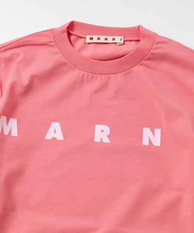 MARNI(マルニ)Kids & Junior ブランドロゴ長袖Tシャツカットソー