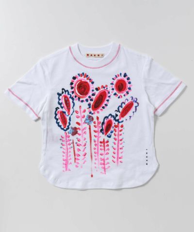 MARNI(マルニ)Kids & Junior グラフィック半袖Tシャツカットソー