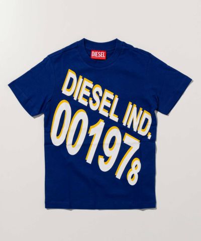 DIESEL(ディーゼル)Kids & Junior ブランドロゴ半袖Tシャツカットソー