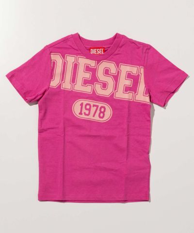 DIESEL(ディーゼル)Kids & Junior ブランドロゴ半袖Tシャツカットソー