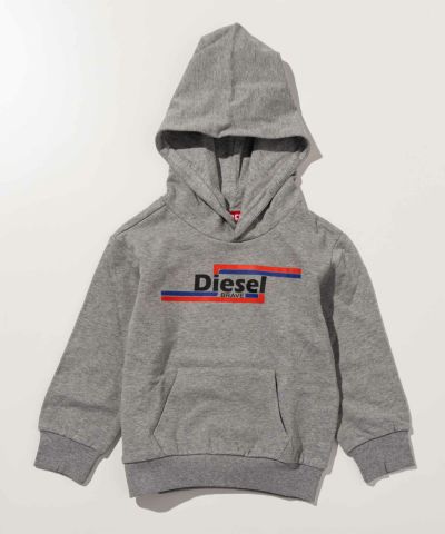 DIESEL(ディーゼル)Kids & Junior ブランドロゴフーディーパーカープルオーバー