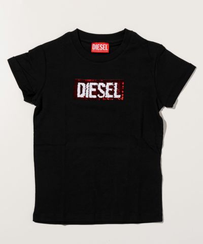 DIESEL(ディーゼル)Kids & Junior ブランドロゴ半袖Tシャツカットソー