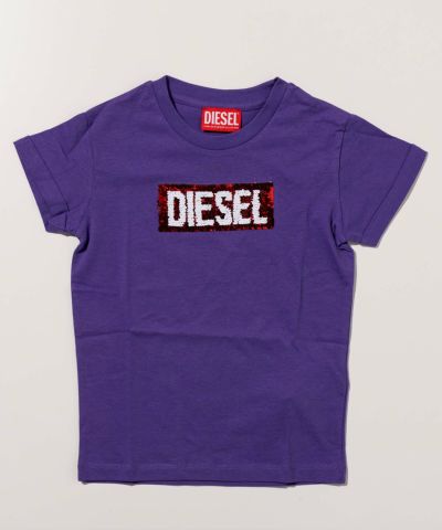 DIESEL(ディーゼル)Kids & Junior ブランドロゴ半袖Tシャツカットソー