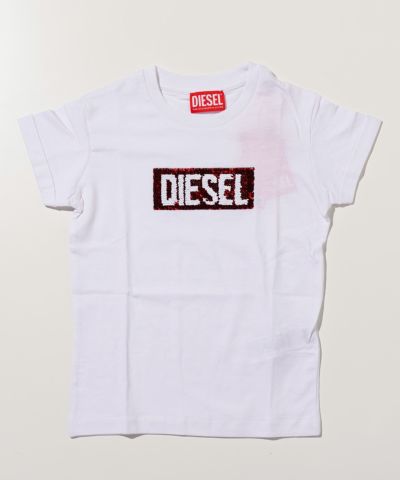 DIESEL(ディーゼル)Kids & Junior ブランドロゴ半袖Tシャツカットソー