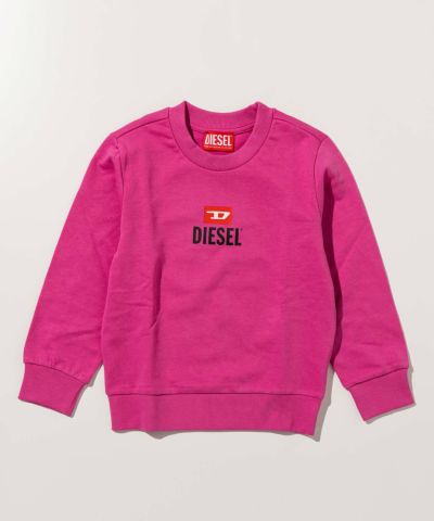 DIESEL(ディーゼル)Kids & Junior ワンポイントブランドロゴスウェットプルオーバー